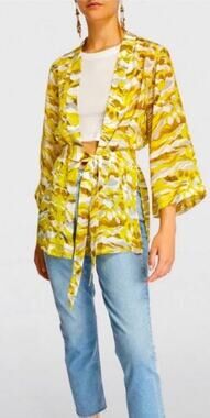 All Saints Womens Avant Garde Carina Oniyuri Kimono Layering Lightweight 0